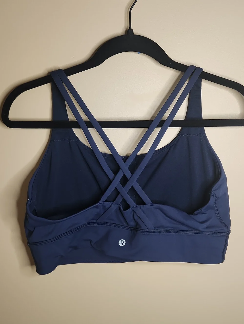lululemon Energy Longline Bra *Medium Support, B–D Cups in True Navy. Sz 14.